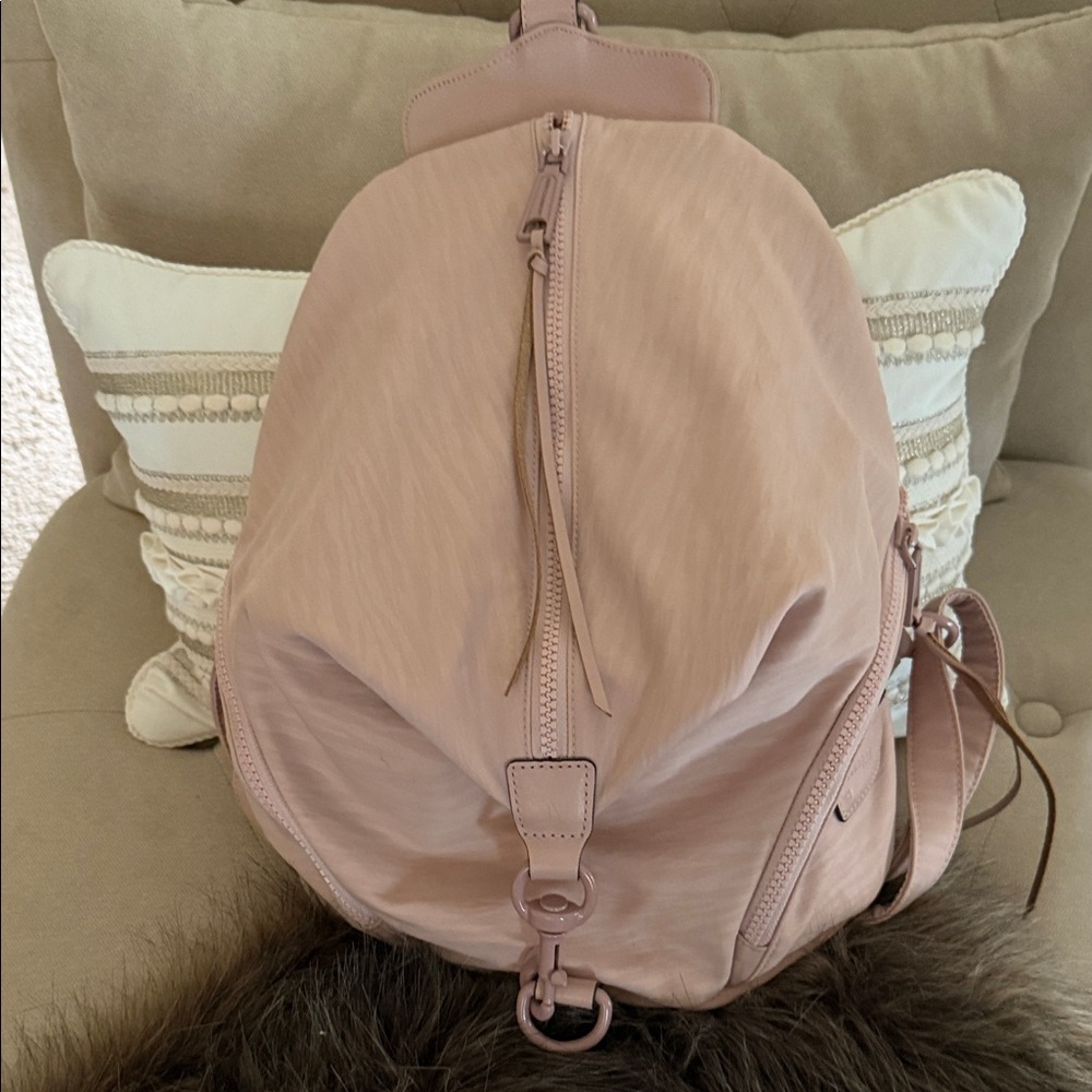 Rebecca Minkoff Blush Pink Backpack